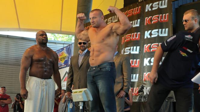 KSW 19: Ważenie Pudzian vs. Sapp