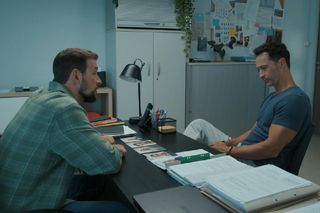 Barwy szczęścia, odcinek 3122. Kodur (Oskar Stoczyński), Mariusz (Rafał Cieszyński)