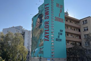 Mural promujący album Taylor Swift