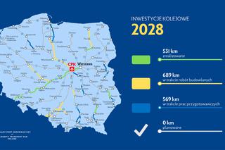 Harmonogram rozbudowy infrastruktury kolejowej na lata 2020-2034