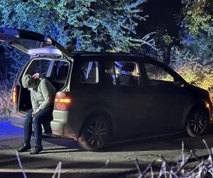  Tragedia pod Grójcem. Volkswagen huknął w rowerzystę. 54-latek nie żyje