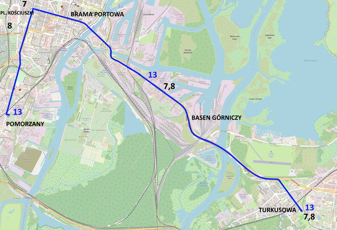 nowa linia tramwajowa szczecin