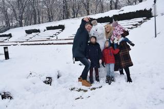 Ulepił bałwana i wycałował żonę