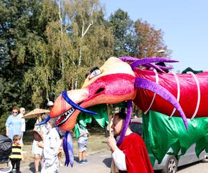 Parada smoków w Będzinie 