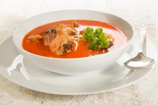 Węgierska zupa z karpia