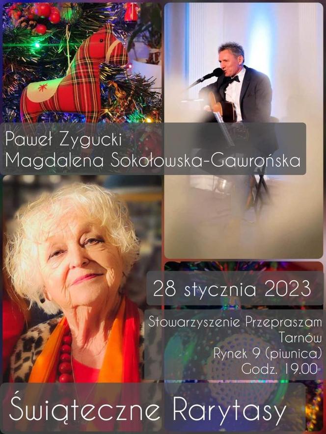 Koncert Pawła Zyguckiego i Magdaleny Sokołowskiej-Gawrońskiej w Stowarzyszeniu „Przepraszam”