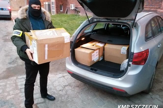 Szczecińscy policjanci zatrzymali handlarza podróbkami