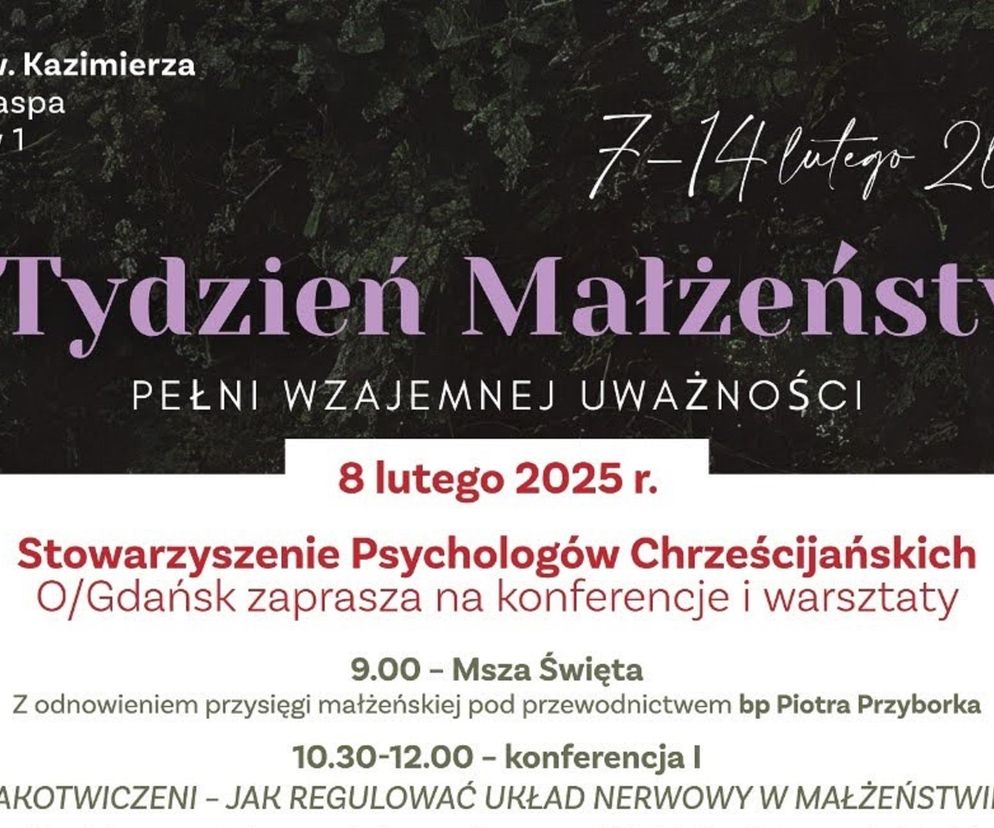 tydzien małzeństwa