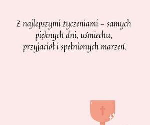 Dedykacja na komunię do książki
