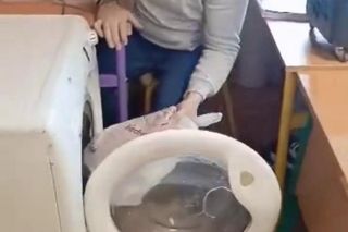 Dzień bez plecaka w warszawskiej szkole