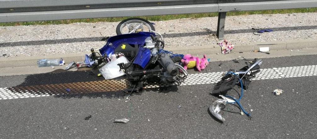 Śmierć motocyklisty na S8