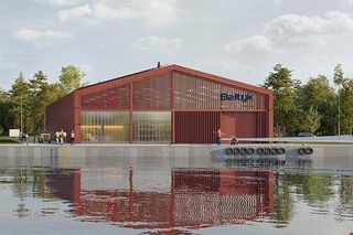 Baza w Łebie - wizualizacja