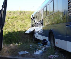 Kraksa autobusów w Nowej Hucie. Nie żyje 61-letni kierowca MPK