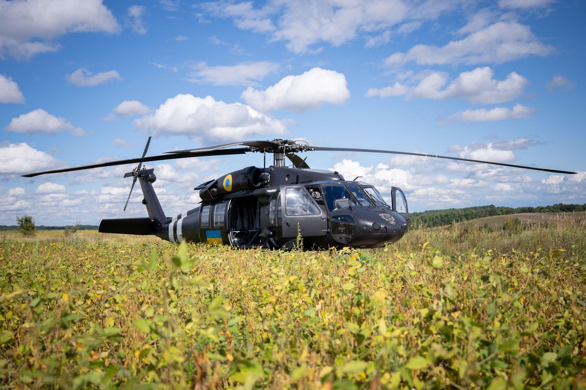 Ukraiński śmigłowiec UH-60 Black Hawk