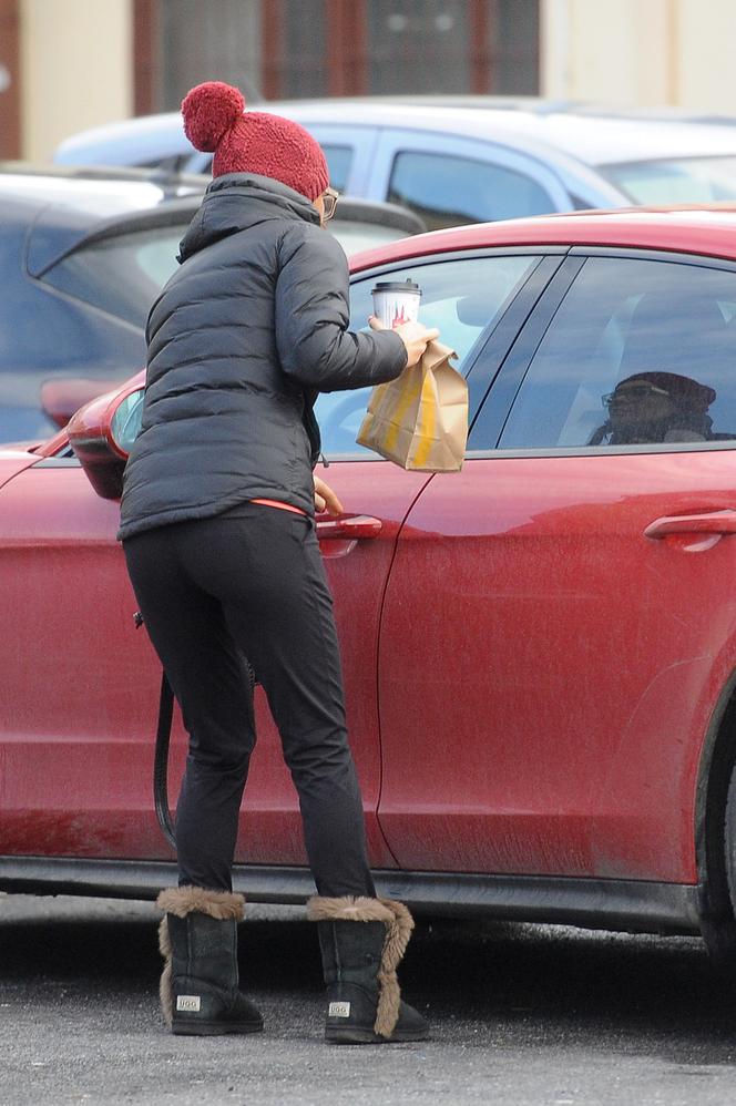 Agnieszka Radwańska żywi się w McDonald's