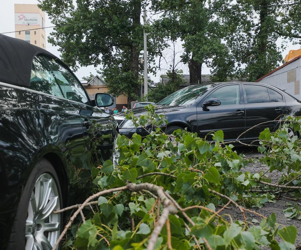 Burzowa i deszczowa noc za nami. Strażacy interweniowali blisko trzy tysiące razy