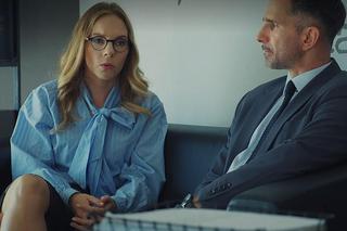 M jak miłość, odc. 1776. Kamil (Marcin Bosak), Sylwia (Hanna Turnau)