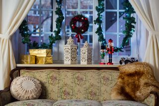 Świąteczny dziadek do orzechów