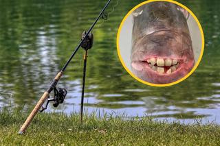 Wędkarz złowił rybę z ludzkimi zębami. Ten widok robi wrażenie!