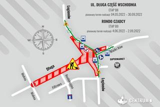 Tramwaj na Jar: od soboty Rondo Czadcy w Toruniu będzie w przebudowie