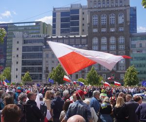 Wielki Marsz Patriotów Rafała Trzaskowskiego w Warszawie 25.05.2025