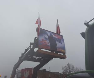 Setki traktorów na ulicach Leszna. Trwa ogólnopolski protest rolników