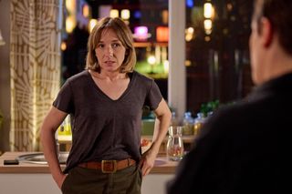 Na Wspólnej odc. 3893. Iga (Lidia Sadowa), Kaja Kasprzyk (Alicja Kalinowska)