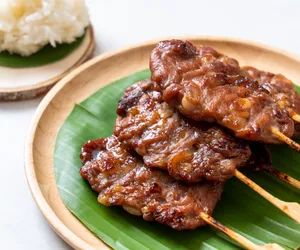 Szaszłyki wieprzowe w azjatyckim stylu. Doskonałe dla fanów grilla i AirFryera