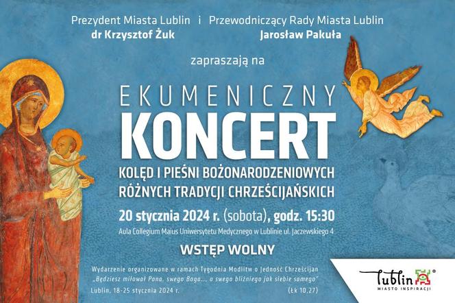 Ekumeniczny koncert kolęd  - plakat wydarzenia