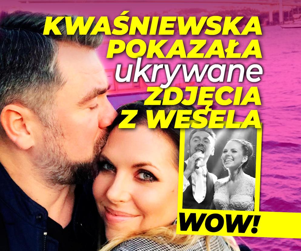 Ola Kwaśniewska pokazała niepublikowane zdjęcia ze ślubu. Na jej weselu wywijał Ryszard Kalisz