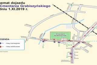 Wszystkich Świętych 2019. Komunikacja miejska we Wrocławiu