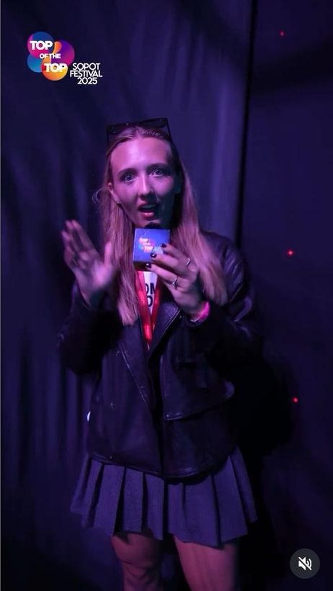 Wnuczka Grażyny Szapołowskiej podbiła Sopot! Pokazała kulisy festiwalu