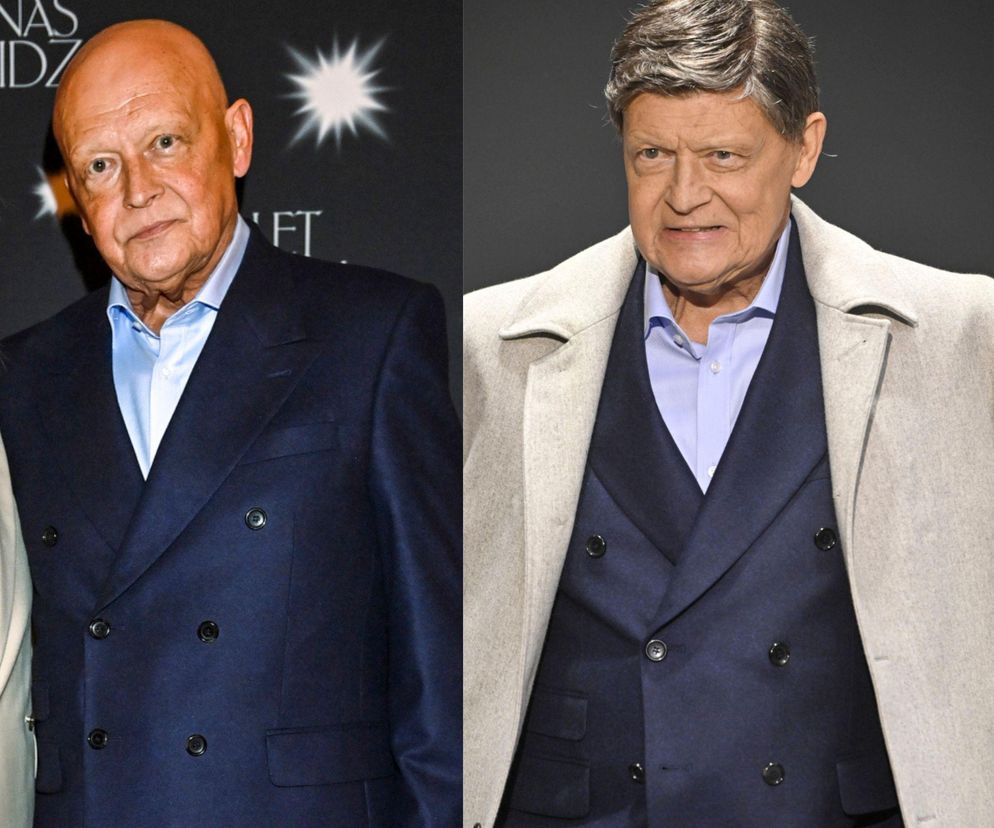 Jan Frycz nie do poznania! Aktor pojawił się łysy na salonach