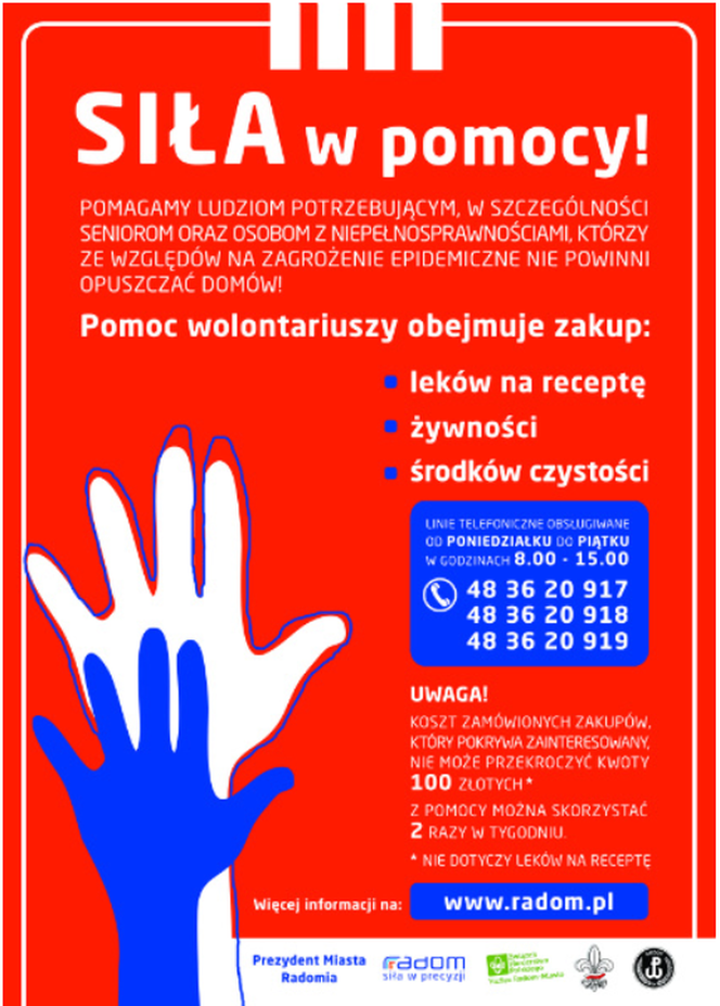 Miasto ruszyło z akcją "Siła w pomocy".