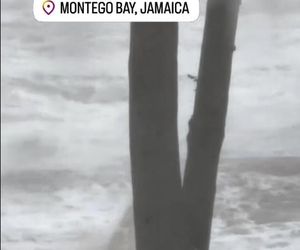 Michał Żebrowski pokazał oko cyklonu! Potworne zniszczenia po Melissie