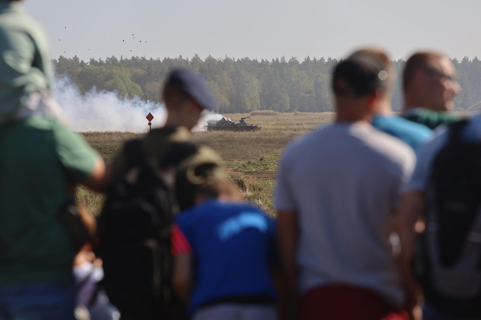 Jesienny Ogień 2023. Wojsko Polskie pokazał najlepsze uzbrojenie na poligonie w Orzyszu