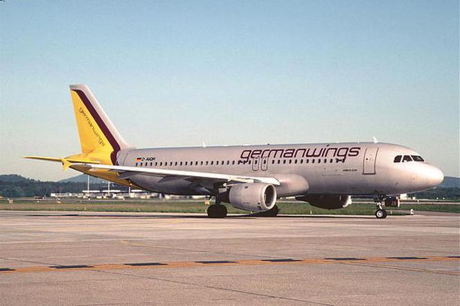 Airbus A320 linii Germanwings/ fot. wikimedia.org