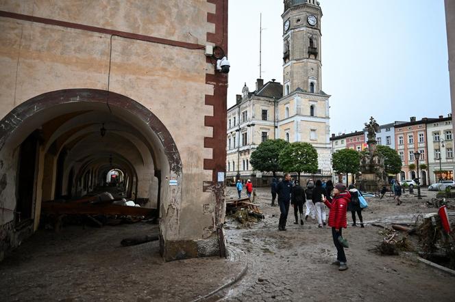 Lądek Zdrój po przejściu fali