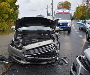 Wypadek w Podzamczu. Zderzyły się trzy auta