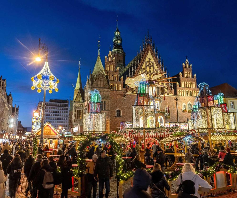 Jarmark Bożonarodzeniowy na wrocławskim Rynku