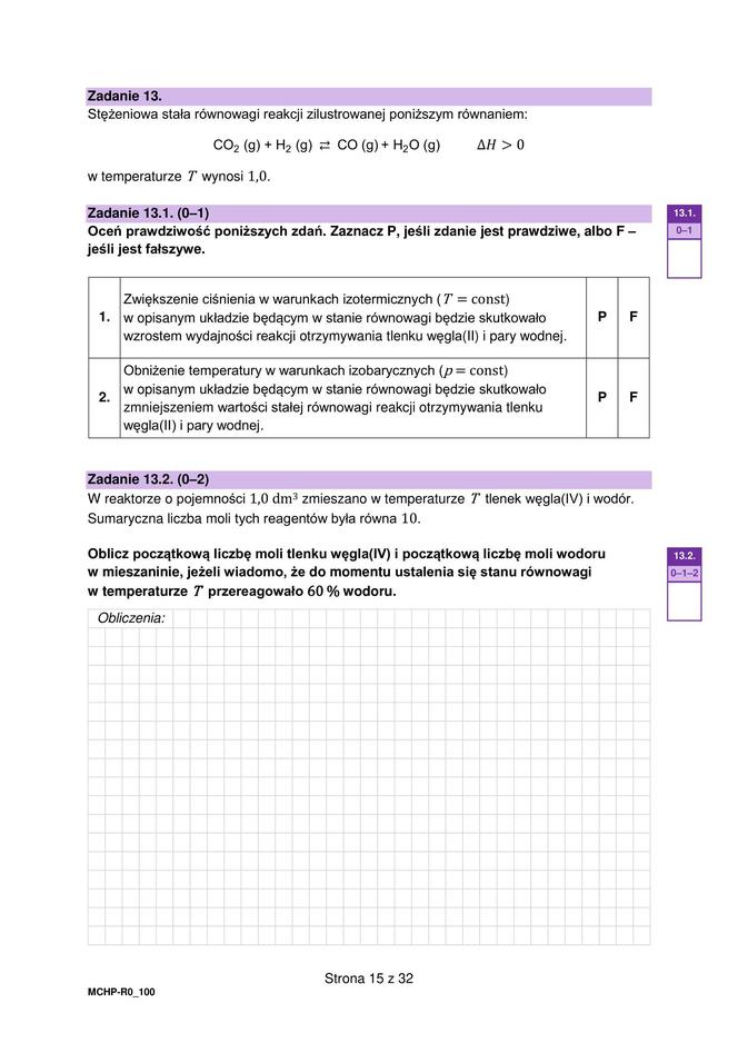 Matura 2024: chemia rozszerzona – ARKUSZ FORMUŁA 2023