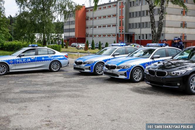 Świętokrzyska policja odebrała nowe radiowozy