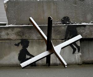 Banksy na Ukrainie