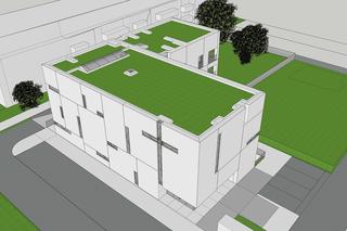 Nowy kościół parafii pw. Matki Bożej Pompejańskiej w Warszawie 