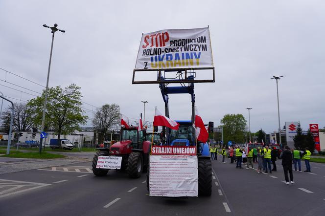 Protest rolników - 12.04.24