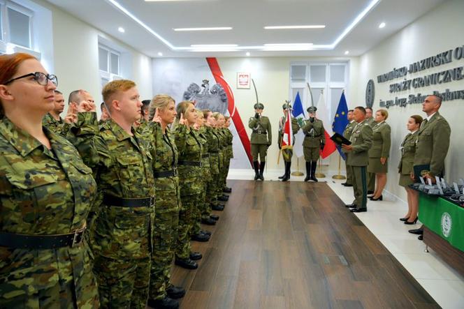 Nowi funkcjonariusze Straży Granicznej na Warmii i Mazurach