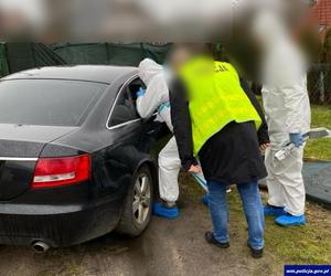 Zabójstwo małżeństwa w Ostródzie. Policyjne poszukiwanie przy poligonie