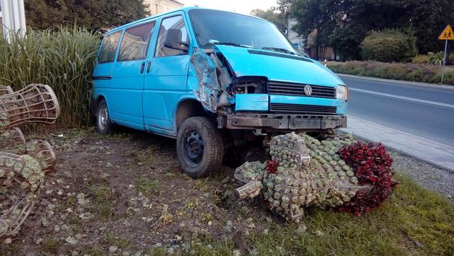 Ukrainiec zderzył się ze słoniami w Przeworsku