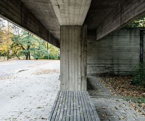 Brutalistyczna wiata: Westerplatte w Gdańsku