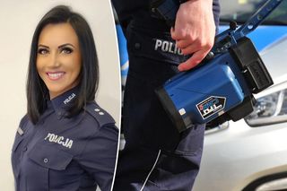 Piękna policjantka pędziła jak szalona! Koledzy nie mieli litości dla rzeczniczki komendy. Tak się tłumaczyła